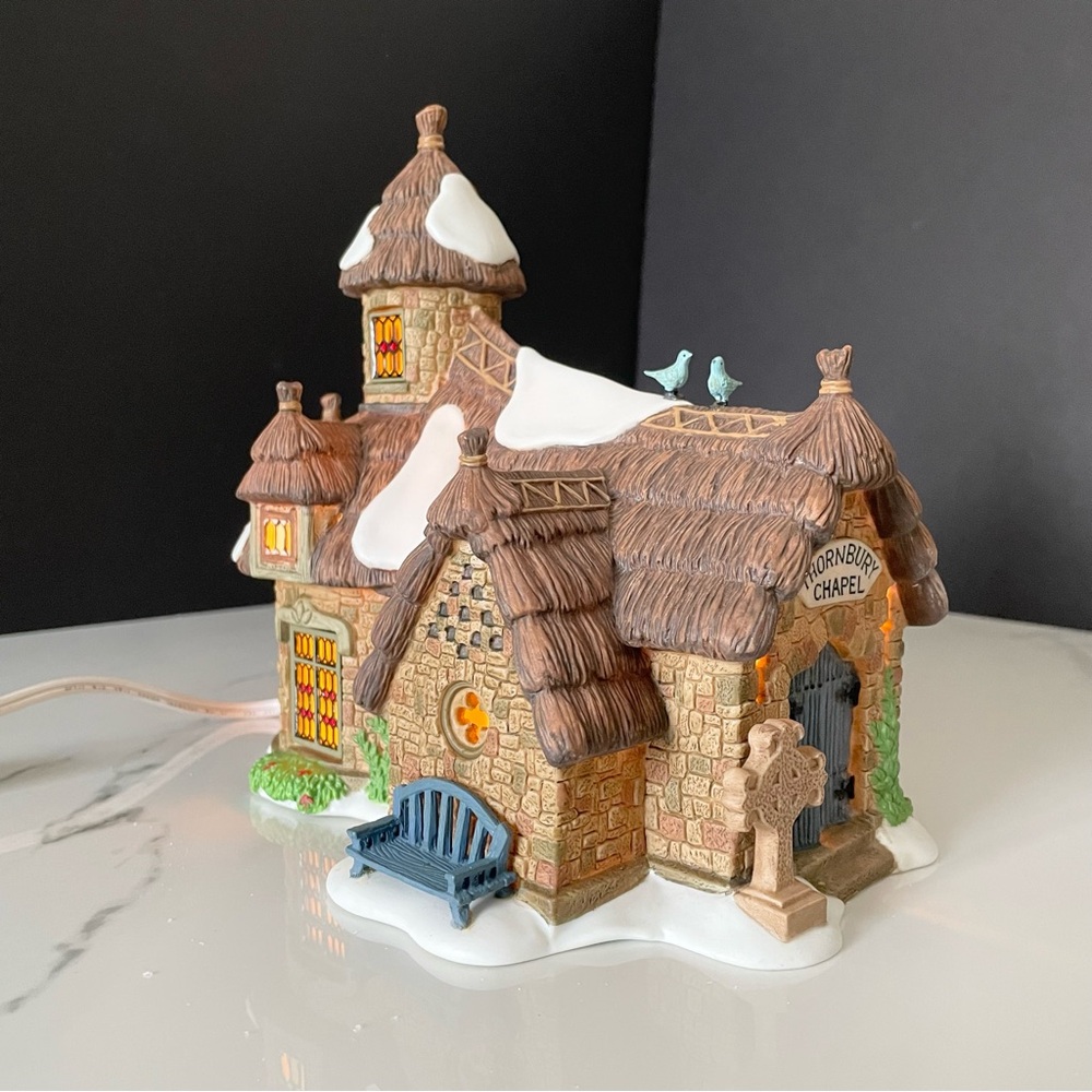 "Thornbury Chapel" Dickens Snow Village by Dept. 56